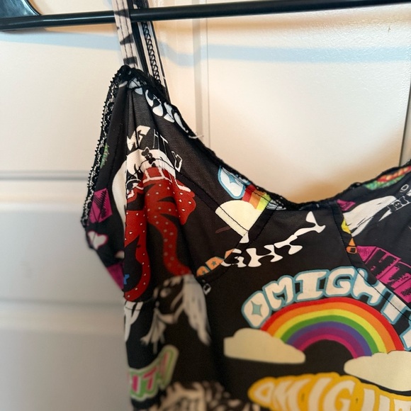 O-Mighty Logomania Dress Black - Picture 4 of 8